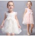 Vestitino bimba damigella bianco / rosa 90-140cm