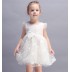 Vestitino bimba damigella bianco / rosa 90-140cm