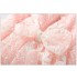 Vestitino bimba damigella bianco / rosa 90-140cm