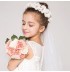Couronne de fleurs de cérémonie pour petite fille