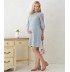 Maternity and nursing layered lace dress 