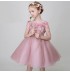 Abitino cerimonia bimba damigella color rosa 80-150cm