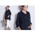 Camicia premaman allattamento con canotta inclusa