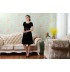 Silk Velvet Maternity Nursing Ceremony Dress 