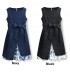Maternity and nursing formal dress with floral inner layer