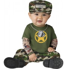 Incharacter Carnival Baby Costume Sergeant Duty 6-24 months