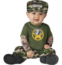 Incharacter Carnival Baby Costume Sergeant Duty 6-24 months