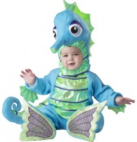 Costume Carnevale Cavalluccio Marino per bambino Incharacter 6-24 mesi