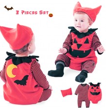 Halloween baby costume 3 pcs 0-24 months