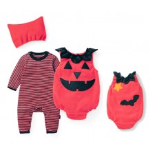 Costume de Halloween 3 pièces pour petit enfant 0-24 mois