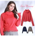 Pull de grossesse et allaitement en coton biologique