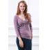 Long Sleeves Maternity & Nursing Inner Top for Delicate Skin 