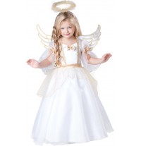 Incharacter  Costume de Carnaval petite fille Ange 2-4 ans