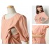 Georgette maternity and nursing ceremony dress