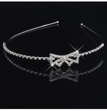 Little girl decorated headband for ceremonies