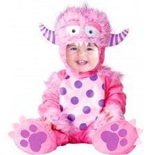 Carnival Baby Costume Little Pink Monster 4M-2T