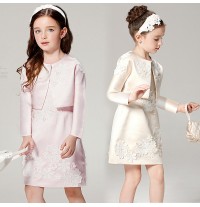 Ensemble de cérémonie pour petite fille 2 pièces 100-150cm
