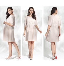 Georgette maternity and nursing ceremony dress