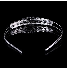 Little girl decorated headband for ceremonies