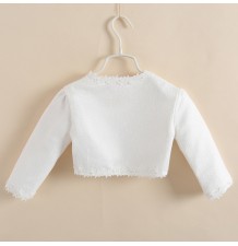 Bolerino Cerimonia Bambina Bianco 100 - 150cm