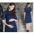 Maternity and nursing lace formal dress 2 pcs