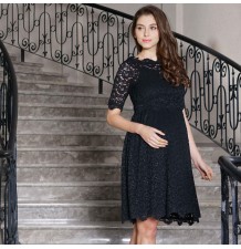Maternity and nursing lace formal dress 2 pcs