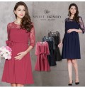Maternity and nursing formal dress