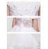 Abitino cerimonia bimba damigella bianco 80-150cm