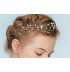 Decorated little girl headband  for ceremonies