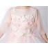 Flower girl formal dress 3/4 sleeves 100-150 cm