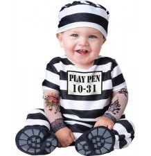 Incharacter Costume de Carnaval Enfant Capitaine Pirate 0-24 mois