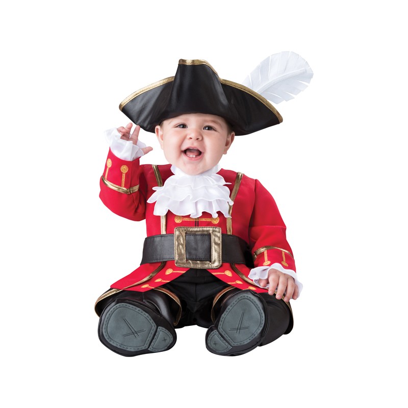 Costume Carnevale Capitano dei Pirati per Bambino Incharacter 0-24 mesi