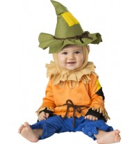 Incharacter Carnival Baby Costume Silly Scarecrow 0-24 months