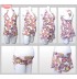3 Piece Maternity Nursing Tankini + Skirt Swimsuit Set 