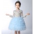 Flower girl formal dress white 110-160cm