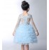 Flower girl formal dress white 110-160cm