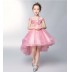 Flower girl pink formal dress 100-160 cm