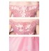 Flower girl pink formal dress 100-160 cm