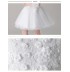 Flower girl formal dress white colour 80-150cm