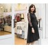 Maternity and nursing long sleeve formal dress