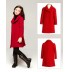 Girl christmas red coat with removable padded gilet