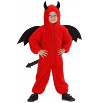 Costume diavoletto Fuzzy 2-3 anni