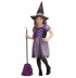 Costume streghetta in viola 3-5 anni