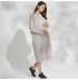 Robe de grossesse et d'allaitement en coton biologique