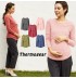 Maternity and nursing thermal wear round neck warm top