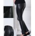 Leggings premaman invernali effetto pelle
