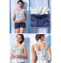 Sandal print one piece maternity and nursing swimwear 