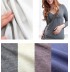 Long Sleeves Maternity & Nursing Inner Top for Delicate Skin 