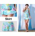 Costume Mare Premaman 3 Pezzi Tankini + Gonna 