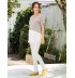 Jeans elasticizzati premaman in cotone